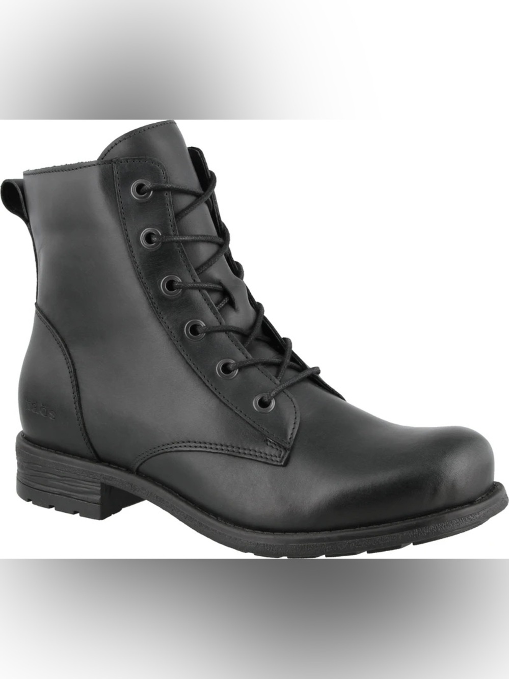 Like New! Taos Boot Camp black leather lace up combat boots size 39
